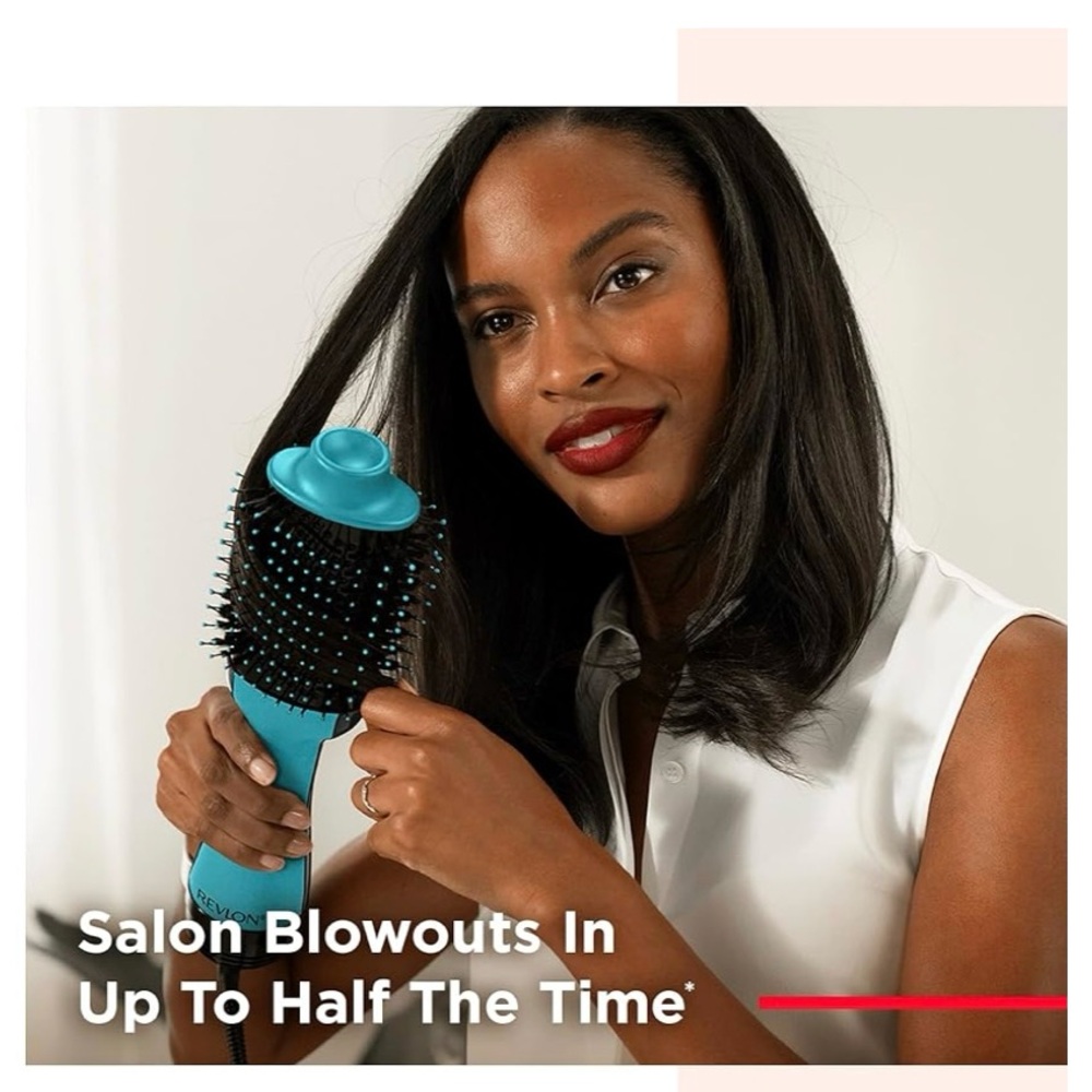 Revlon Mint Hair Dryer Brush - Picture 3 of 6